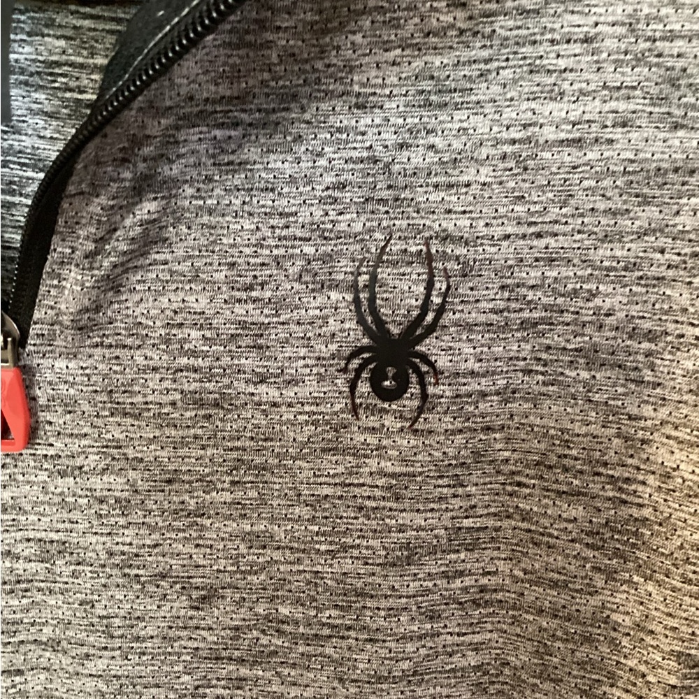 Spyder Active Heathered Gray Pullover - image 4